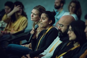 Discussion: Saira Ansari (Audience). Morning Notes: Day 1. Morning Notes: Day 1. FIELD MEETING Take 6: Thinking Collections (25 January 2019), in collaboration with Alserkal Avenue, Dubai. Courtesy of Asia Contemporary Art Week (ACAW).